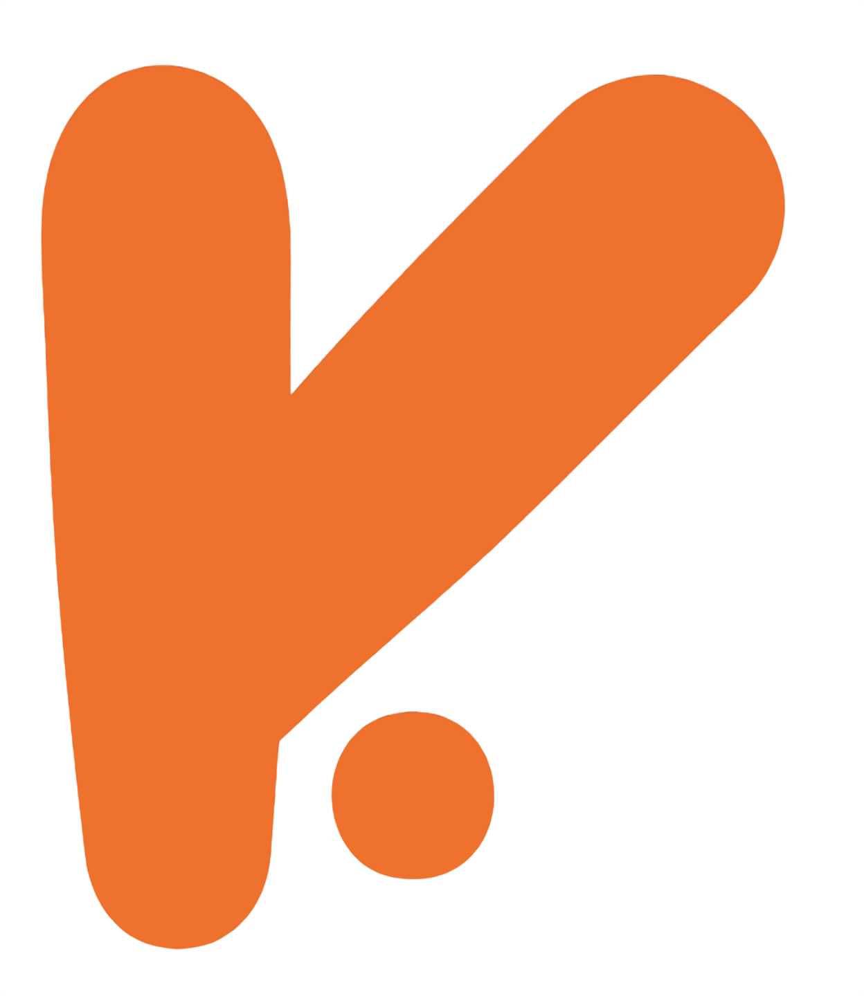 k orange logo detoure